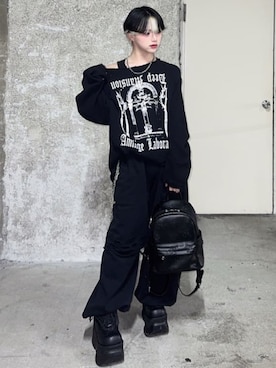 Amilige_officialさん（メンズ・162cm）の春コーディネート