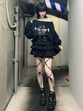 「Amilige（アミリージュ）のアイテム」を使った、Amilige_officialさん（レディース・157cm）の春コーディネート