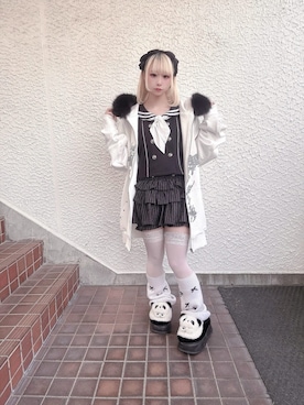 「セーラーカラー」｜Amilige_officialさん（レディース・148cm）の春コーディネート