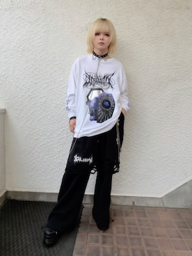 「アイテム（チョーカー）」を使った、Amilige_officialさん（メンズ・162cm）の春コーディネート