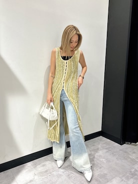 「ANAP（アナップ）のアイテム」を使った、𝒚 𝒖 𝒓 𝒊 さん（レディース・164cm）の夏コーディネート