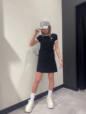 「ANAP（アナップ）のアイテム」を使った、𝒚 𝒖 𝒓 𝒊 さん（レディース・164cm）の夏コーディネート