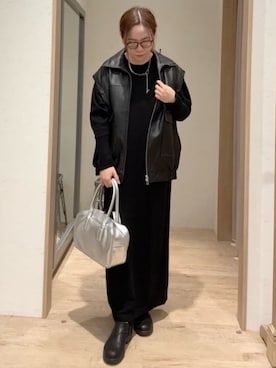 「アイテム（ジャケット/アウター）」を使った、ogitypyさん（レディース・165cm）の秋コーディネート