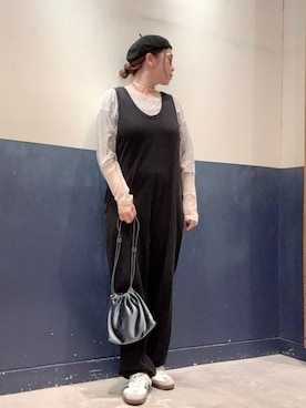 「アイテム（オールインワン・サロペット）」を使った、ogitypyさん（レディース・165cm）の夏コーディネート