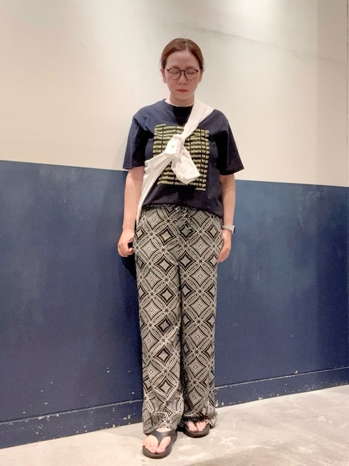 【UNISEX】【全12色展開】メッセージプリント半袖Tee