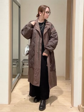 「アイテム（モッズコート）」を使った、ogitypyさん（レディース・165cm）の秋コーディネート