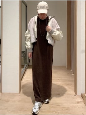 「アイテム（ミリタリージャケット）」を使った、ogitypyさん（レディース・165cm）の秋コーディネート