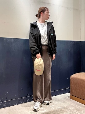 「アイテム（マウンテンパーカー）」を使った、ogitypyさん（レディース・165cm）の秋コーディネート