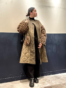 「アイテム（ヘアバンド）」を使った、ogitypyさん（レディース・165cm）の冬コーディネート