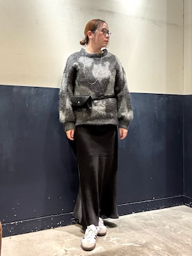 「アイテム（ボディバッグ/ウエストポーチ）」を使った、ogitypyさん（レディース・165cm）の冬コーディネート