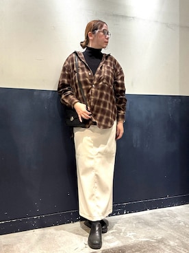 「アイテム（ニット/セーター）」を使った、ogitypyさん（レディース・165cm）の秋コーディネート