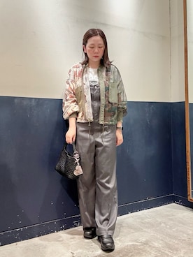 「CIAOPANIC TYPY（チャオパニックティピー）のアイテム（バッグ）」を使った、ogitypyさん（レディース・165cm）の夏コーディネート