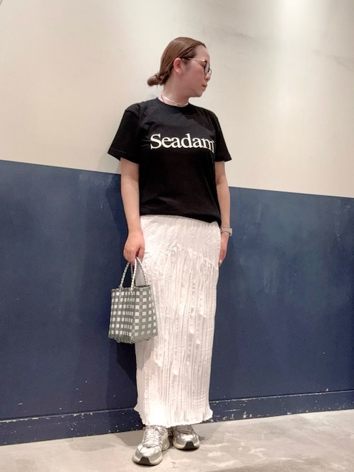 【SEADAM】〈UNISEX〉ロゴ半袖TEE