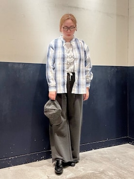 「CIAOPANIC TYPY（チャオパニックティピー）のアイテム（帽子）」を使った、ogitypyさん（レディース・165cm）の冬コーディネート