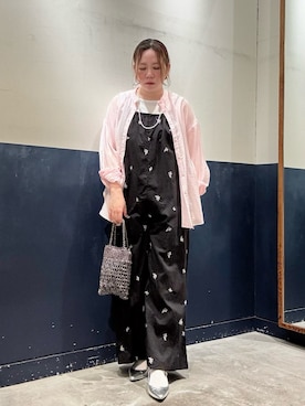 「CIAOPANIC TYPY（チャオパニックティピー）のアイテム（アクセサリー）」を使った、ogitypyさん（レディース・165cm）の夏コーディネート