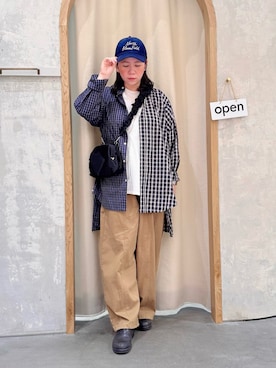 「etsinta（エシンタ）のアイテム」を使った、ogitypyさん（レディース・165cm）の秋コーディネート