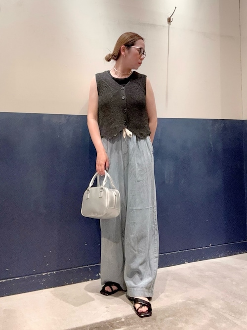 【2025年S/S新作】【ペットボトル収納可能】台形型ボストンBAG