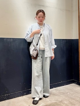 「CIAOPANIC TYPY（チャオパニックティピー）の:【KAIRI企画】エコBAG付きマルチウェイショルダーBAG（ショルダーバッグ、ブラウン系）」を使った、ogitypyさん（レディース・165cm）の春コーディネート