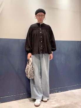 「アイテム（ショルダーバッグ）」を使った、ogitypyさん（レディース・165cm）の秋コーディネート