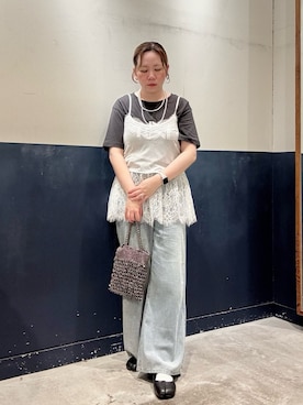 「CIAOPANIC TYPY（チャオパニックティピー）のアイテム（アクセサリー）」を使った、ogitypyさん（レディース・165cm）の春コーディネート