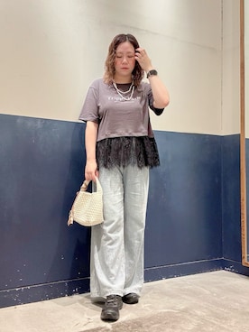 「CIAOPANIC TYPY（チャオパニックティピー）のアイテム（アクセサリー）」を使った、ogitypyさん（レディース・165cm）の夏コーディネート