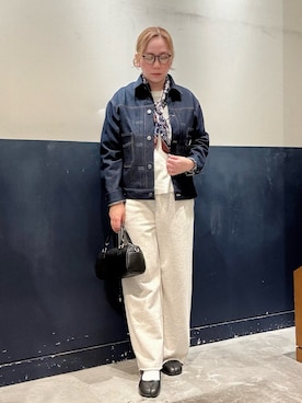 「GEVACO（ゲバコ）のアイテム」を使った、ogitypyさん（レディース・165cm）の冬コーディネート