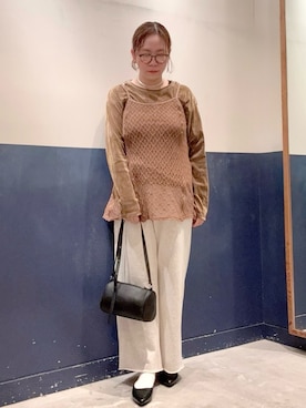 「アイテム（パンプス）」を使った、ogitypyさん（レディース・165cm）の秋コーディネート
