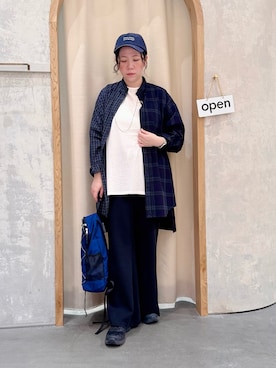 「etsinta（エシンタ）のアイテム」を使った、ogitypyさん（レディース・165cm）の秋コーディネート