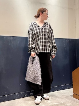 「アイテム（トートバッグ）」を使った、ogitypyさん（レディース・165cm）の秋コーディネート