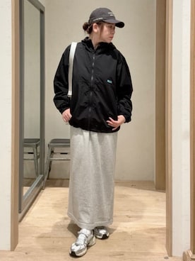 「アイテム（マウンテンパーカー）」を使った、ogitypyさん（レディース・165cm）の秋コーディネート