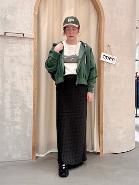 「アイテム（ネックレス）」を使った、ogitypyさん（レディース・165cm）の秋コーディネート