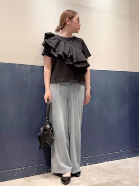 「アイテム（パンプス）」を使った、ogitypyさん（レディース・165cm）の夏コーディネート