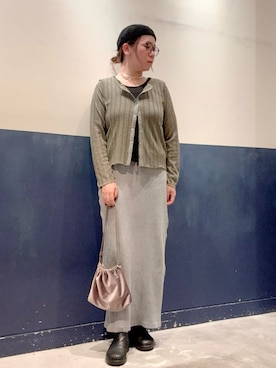 「アイテム（タンクトップ）」を使った、ogitypyさん（レディース・165cm）の秋コーディネート