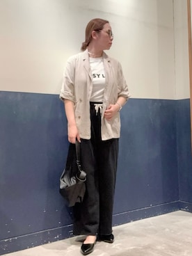 「アイテム（パンプス）」を使った、ogitypyさん（レディース・165cm）の夏コーディネート