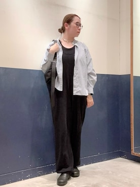 「アイテム（オールインワン・サロペット）」を使った、ogitypyさん（レディース・165cm）の夏コーディネート
