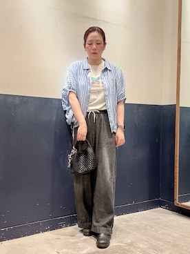 「CIAOPANIC TYPY（チャオパニックティピー）のアイテム（パンツ）」を使った、ogitypyさん（レディース・165cm）の夏コーディネート