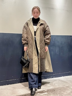 「CIAOPANIC TYPY（チャオパニックティピー）のアイテム（パンツ）」を使った、ogitypyさん（レディース・165cm）の冬コーディネート