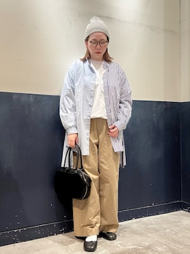 「CIAOPANIC TYPY（チャオパニックティピー）のアイテム（帽子）」を使った、ogitypyさん（レディース・165cm）の冬コーディネート