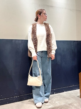 「アイテム（ネックレス）」を使った、ogitypyさん（レディース・165cm）の秋コーディネート