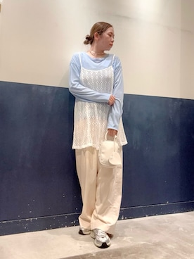 「アイテム（キャミソール）」を使った、ogitypyさん（レディース・165cm）の夏コーディネート