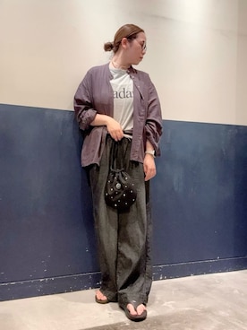「アイテム（ネックレス）」を使った、ogitypyさん（レディース・165cm）の夏コーディネート