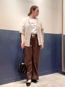 「アイテム（パンプス）」を使った、ogitypyさん（レディース・165cm）の夏コーディネート
