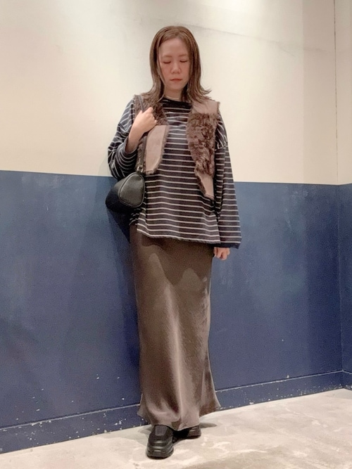 セール】etsintaリメイクファーベスト（ベスト）｜etsinta（エシンタ