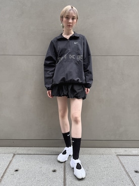 「NIKE（ナイキ）のアイテム（ソックス/靴下）」を使った、NIKE GINZAさん（レディース・167cm）の春コーディネート