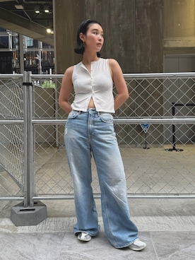 「NIKE（ナイキ）のアイテム」を使った、NIKE GINZAさん（レディース・160cm）の夏コーディネート