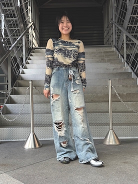 「NIKE（ナイキ）のアイテム」を使った、NIKE GINZAさん（レディース・160cm）の夏コーディネート