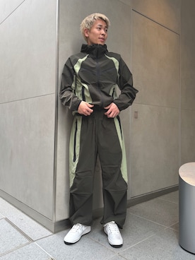 「NIKE（ナイキ）のアイテム（ジャケット/アウター）」を使った、NIKE GINZAさん（レディース・160cm）の冬コーディネート