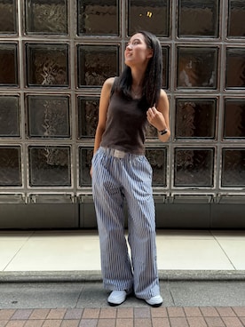 「NIKE（ナイキ）のアイテム」を使った、NIKE GINZAさん（レディース・160cm）の夏コーディネート