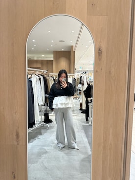 sakinakanishiさん（レディース・155cm）の春コーディネート