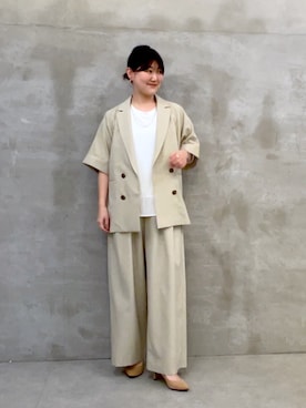 mochikoyさん（レディース・162cm）の春コーディネート